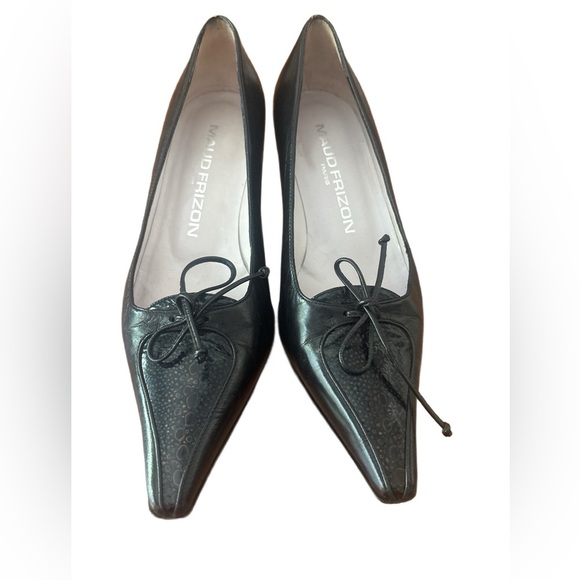 MAUD FRIZON Shoes - MAUD FRIZON Vintage Black Heels Elegant Design